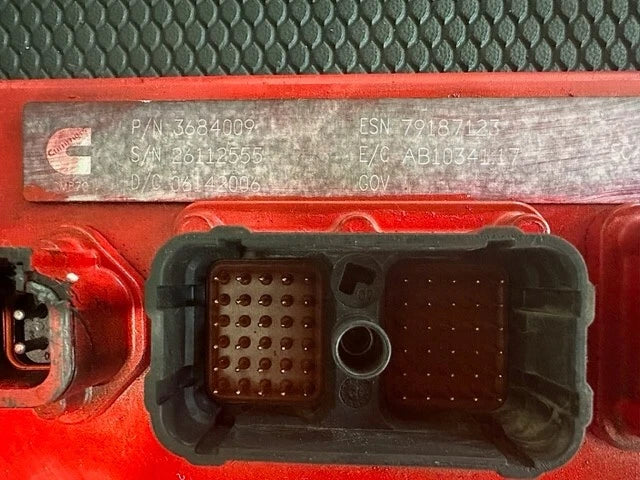 2006 Cummins OEM ISX Engine Control Module ECM ECU 3684009 3684008 3683289 CM850