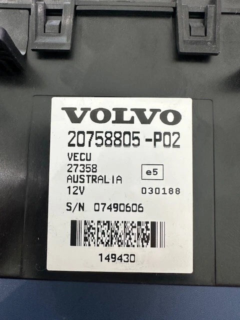 2009 Volvo VN VHD Cab Control Module 20758805-P02