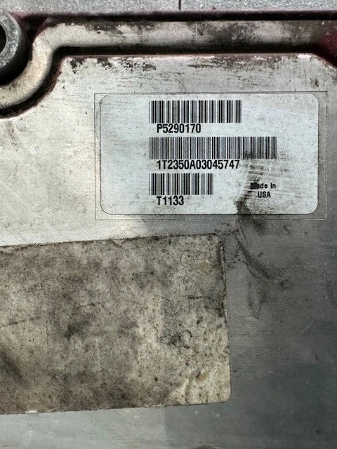 2013 Cummins ISL9 Control Module, ECM, ECU, 5290170, 5290171, CM2350 L101