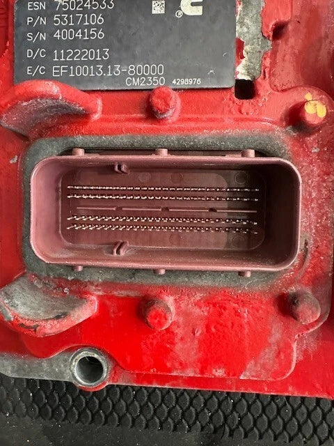 2013 Cummins ISX12 Control Module ECM ECU CM2350 5290170 5290171 5317106 5317107