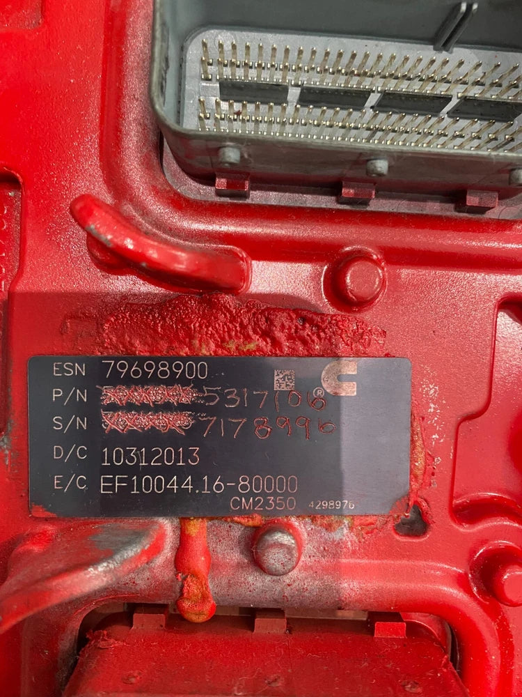2013 Cummins OEM ISX15 Control Module ECM ECU 5317106 5290171 5317107 5297106 CM2350