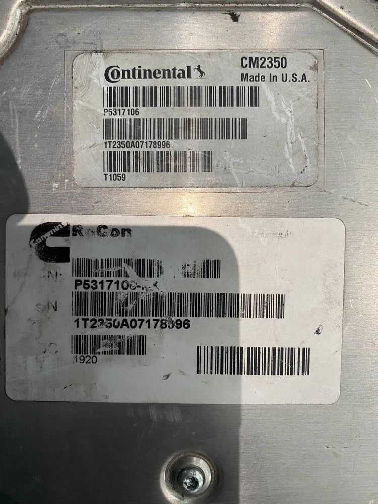 2013 Cummins OEM ISX15 Control Module ECM ECU 5317106 5290171 5317107 5297106 CM2350