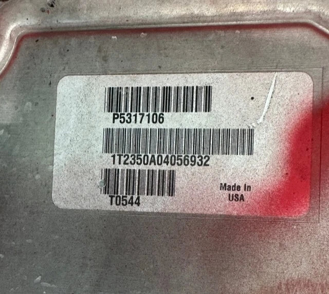 2014 Cummins ISX12 Control Module, ECM, ECU, CM2350, 5317106, 5317107