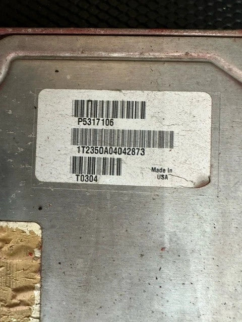 2014 Cummins ISX15 Diesel Engine Control Module ECM ECU 5317106 5317107 CM2350