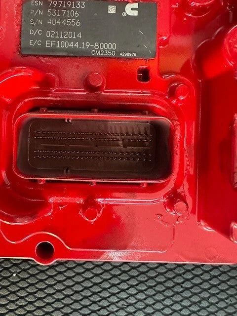 2014 Cummins OEM ISX15 Diesel Engine Control Module ECM ECU 5317106 5317107 CM2350