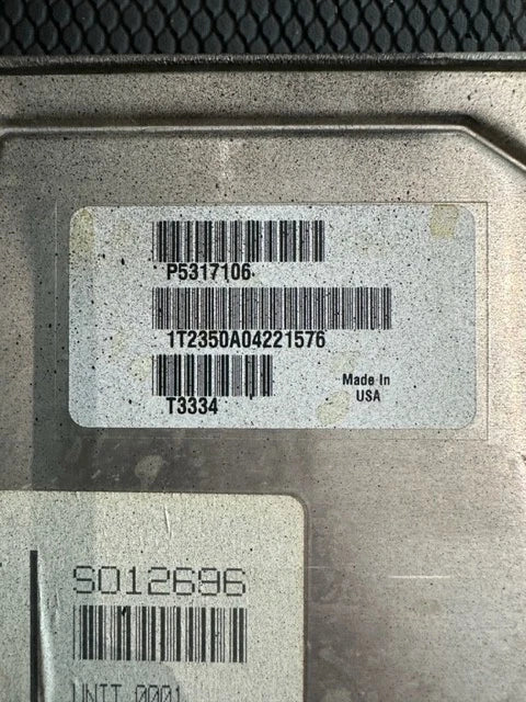 2014 Cummins OEM QSB 4.5L Engine Control Module ECM ECU 5317106 5317107 CM2350