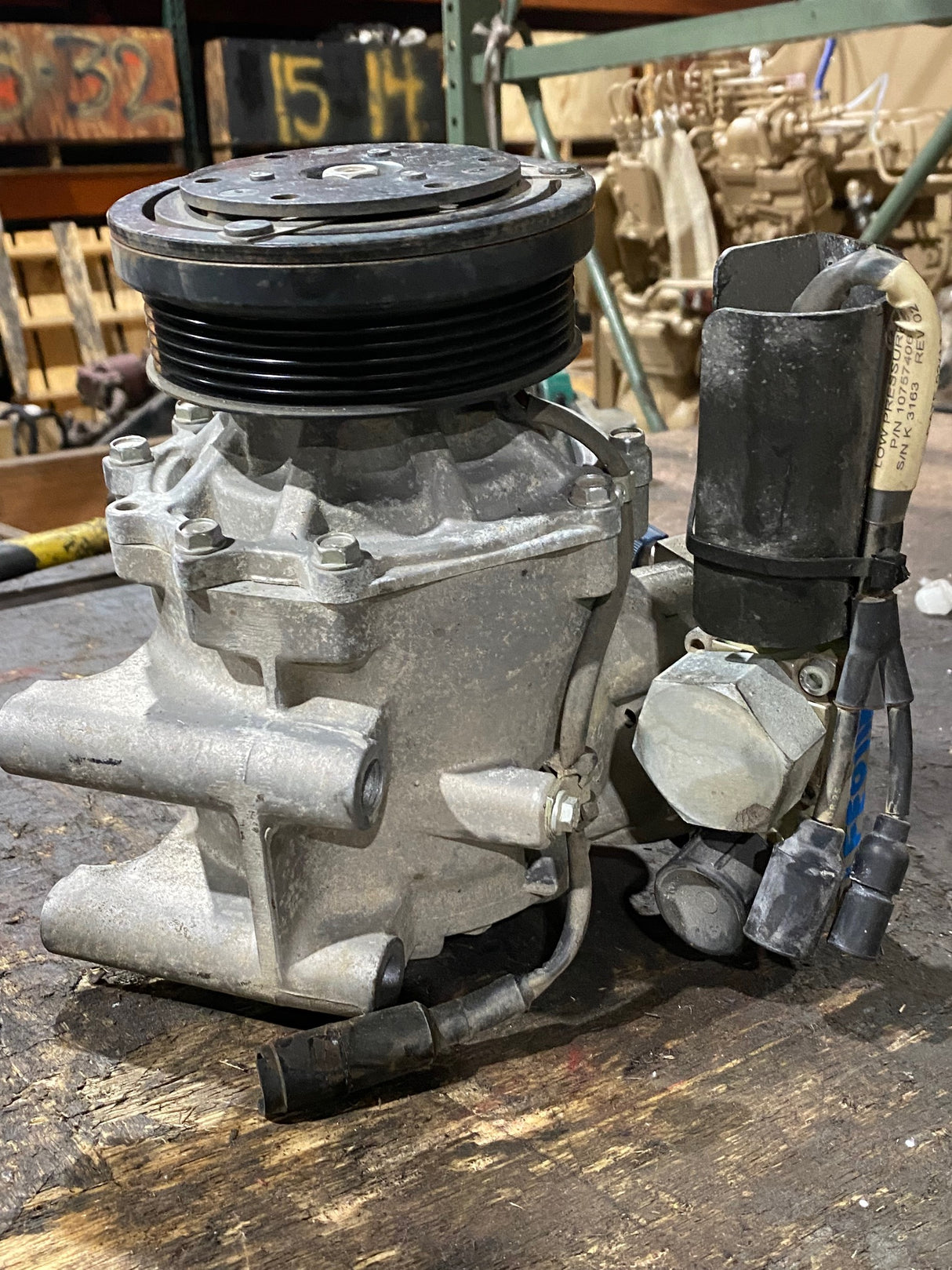 Sanden 3454 A/C Compressor 171456800C
