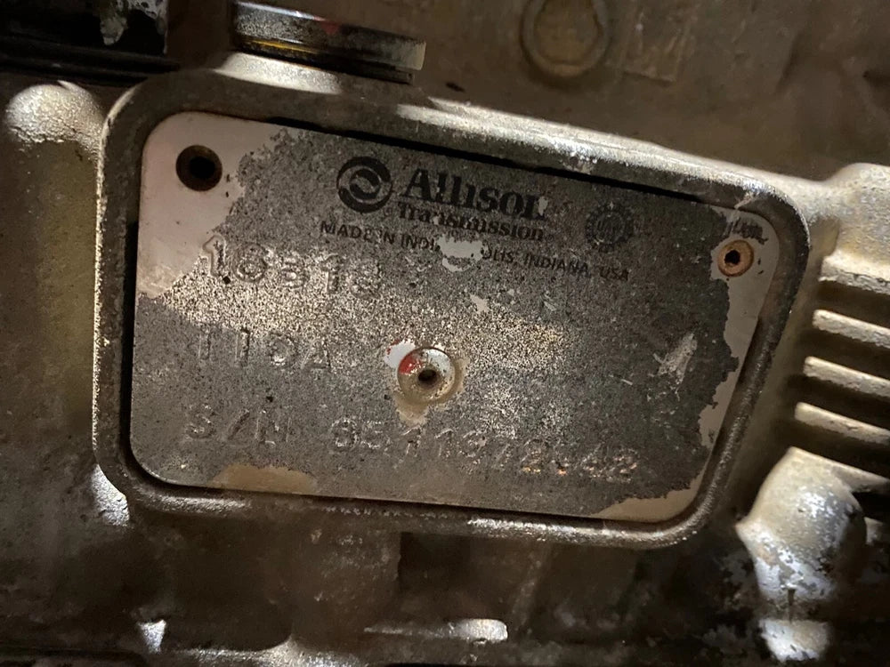 Allison 3000HS Automatic Transmission, 6511372543, 29535587