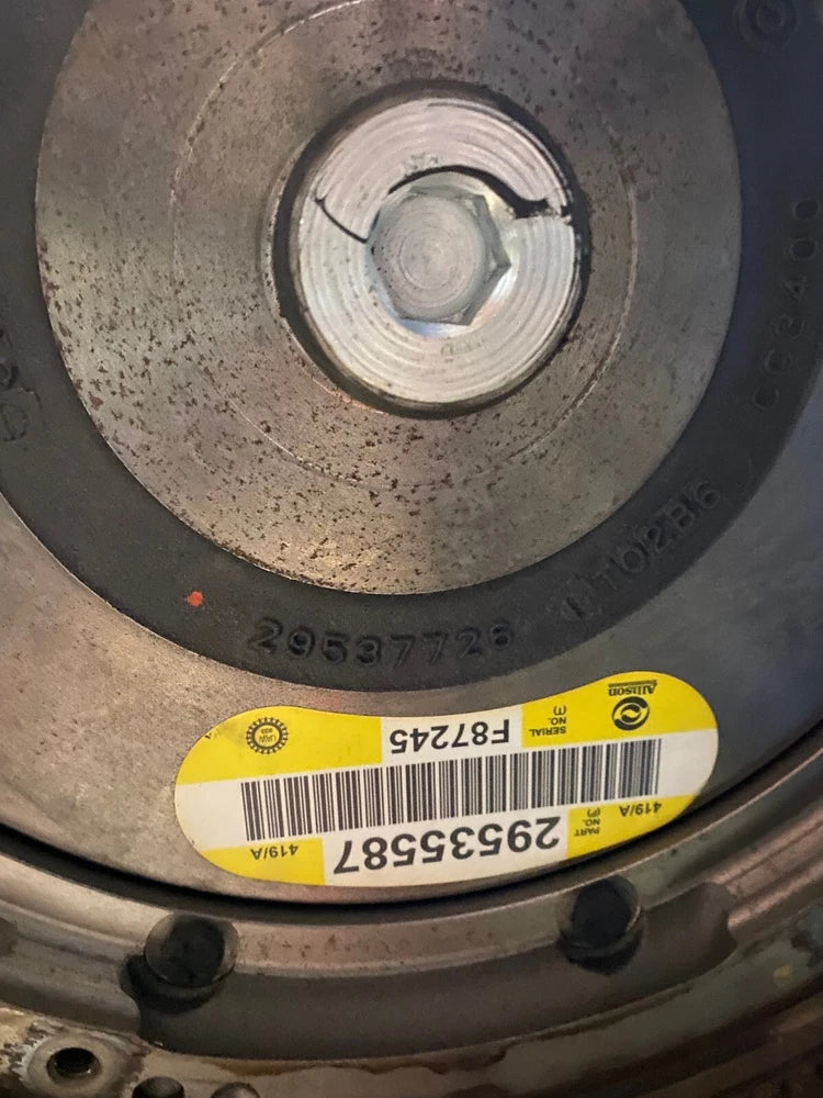 Allison 3000HS Automatic Transmission, 6511372543, 29535587