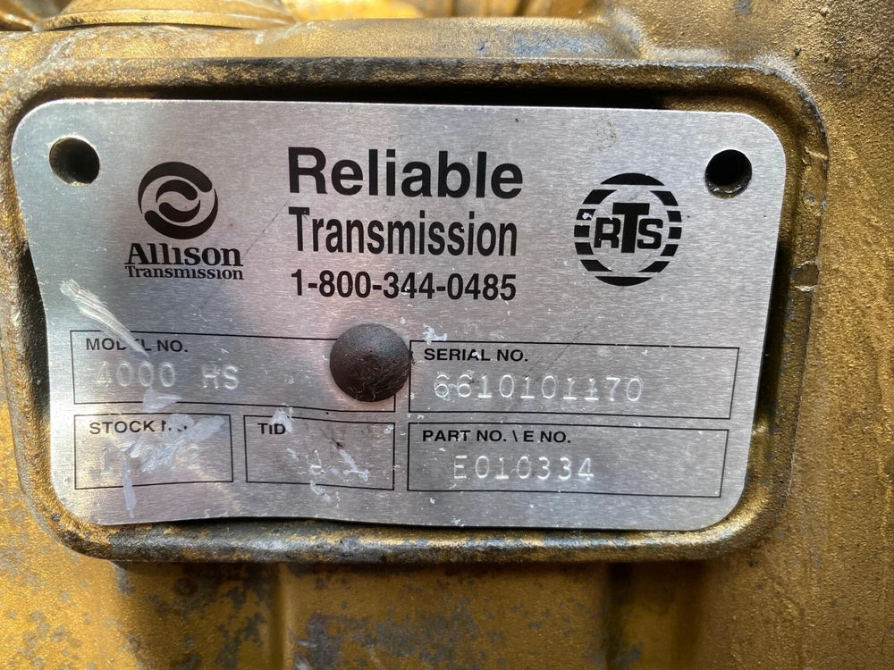 Allison 4000HS Automatic Transmission 6610101170, E010334