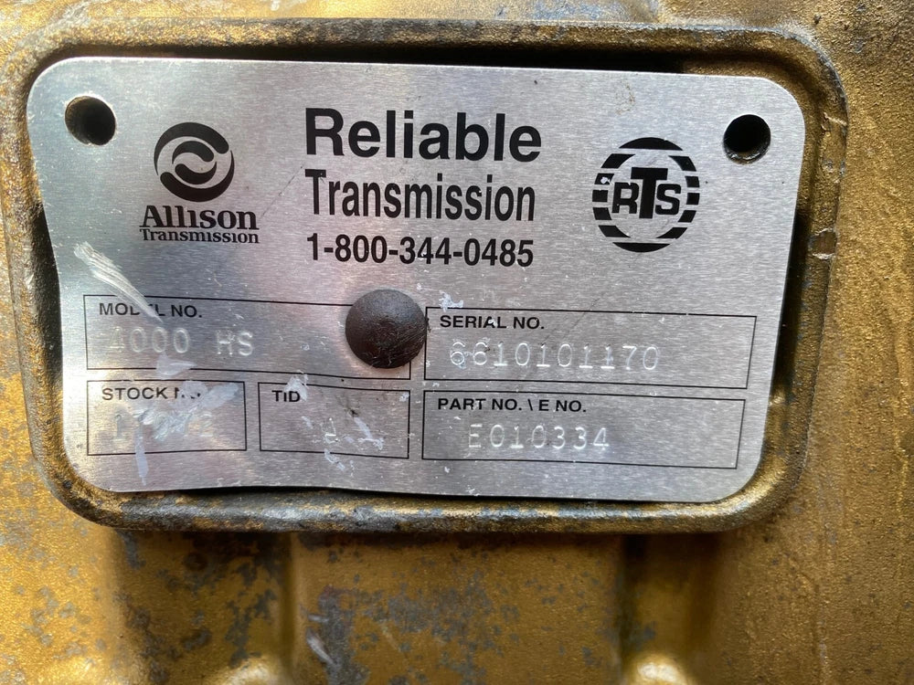 Allison 4000HS Automatic Transmission 6610101170, E010334
