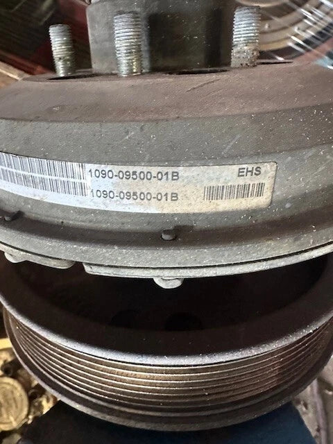 BorgWarner OEM Fan Clutch off Mercedes Benz OM460LA Engine 1090-09500-01B 010018993