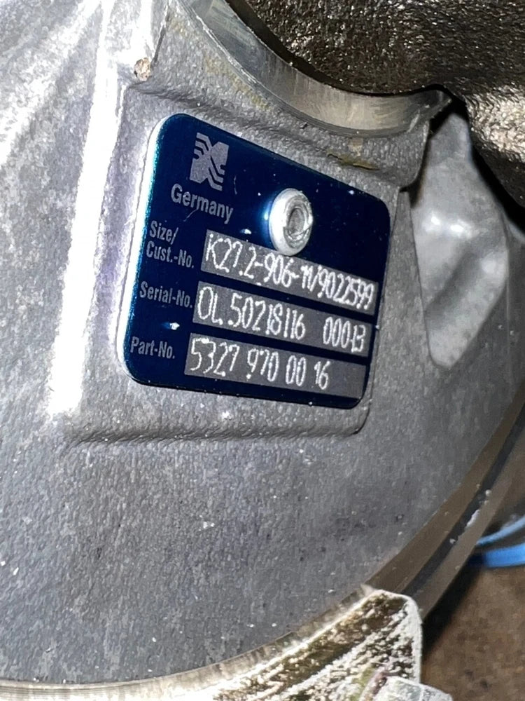 BorgWarner K27 Turbocharger for Mercedes OM906LA, 5327-970-0016, EA9020962599