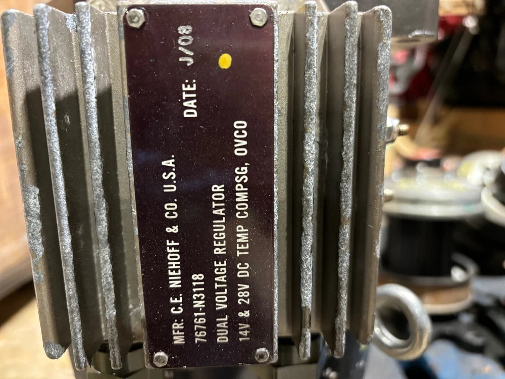 C.E. Niehoff N1602 Dual Voltage Generator 2920-01-446-1855, 28V, 400Amps