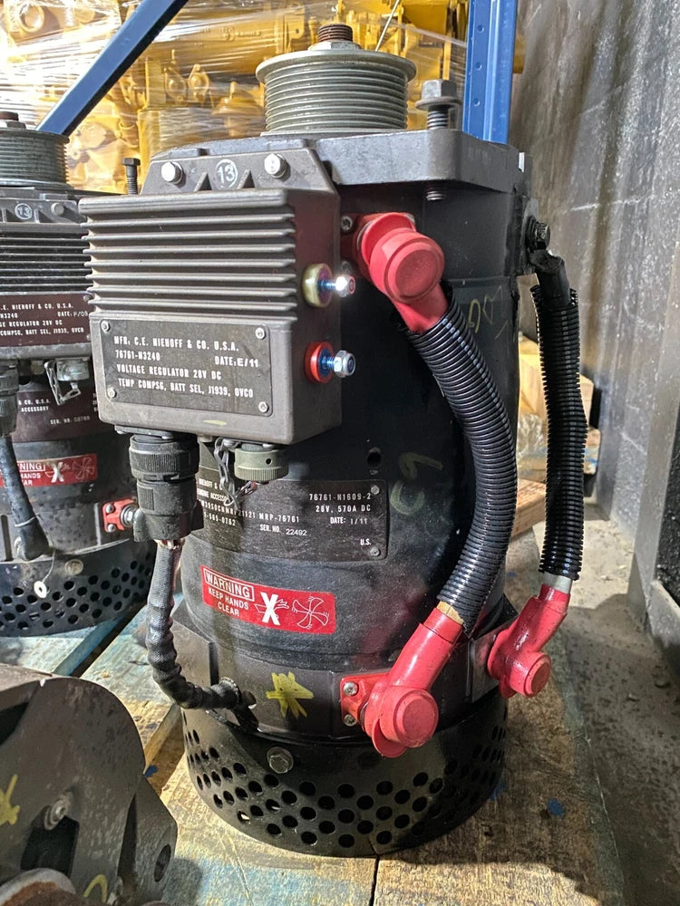 C.E. Niehoff & Co Generator 2920-01-565-0762, 76761-N1609-2, 570AMPS, 28V