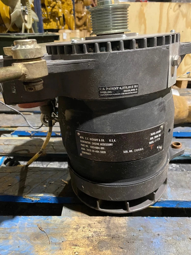 C.E. Niehoff & Co Generator, 2920-01-494-5639,76761-N1307, 28V, 280Amps