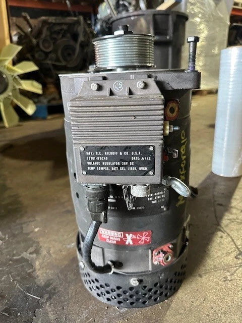 C.E. Niehoff & Co Generator, 76761-N1609-1, 2920-01-560-3613, 28V, 570AMPS
