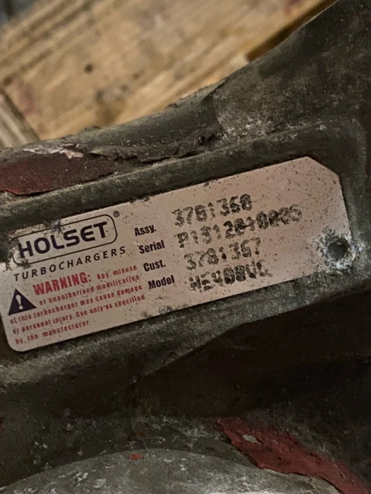 CORE Holset 400VG Turbocharger for Cummins ISX15 Engine, 3781360, 3781367