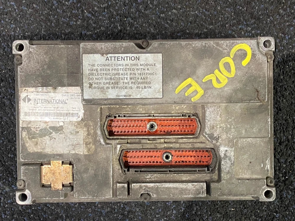 CORE International DT466E Engine Control Module, ECM, ECU, 1807457C1, 1831746C1