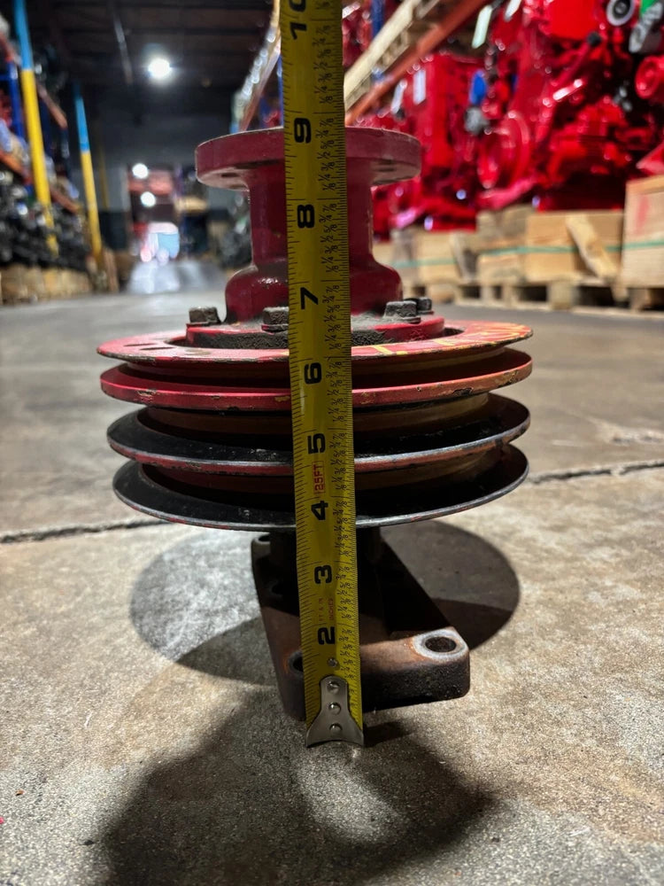 Caterpillar OEM 3126 C7 C9 Fan Drive Bracket with Pulley 194-9460-0 194-9464