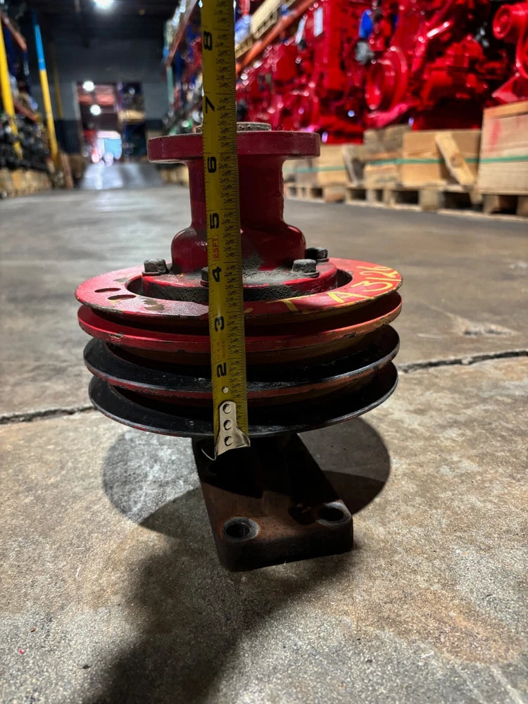 Caterpillar OEM 3126 C7 C9 Fan Drive Bracket with Pulley 194-9460-0 194-9464