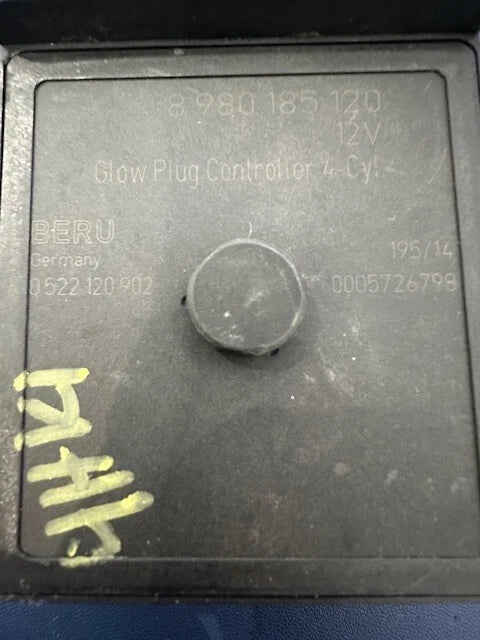 Controller Glow Plug for Isuzu 4HK1 Diesel Engine 5.2L 8980185120
