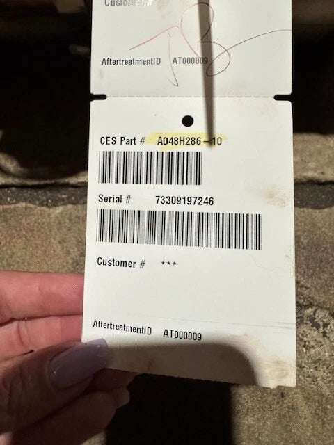 Cummins Aftertreatment DPF with NOX sensor OEM 5306682 A048H286-10 4326862