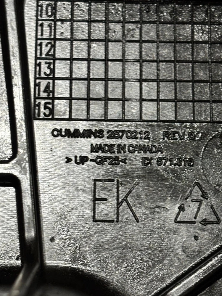 Cummins ISX12 OEM Valve Cover 2870212 2883217