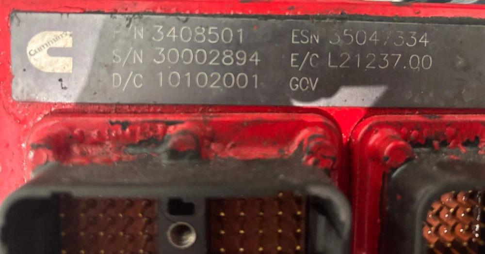 Cummins QSM11 2001 Engine Control Module ECM ECU 3408501 3408504 CM570