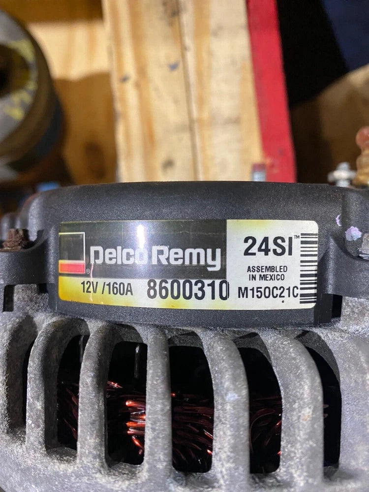 Delco Remy 24SI Alternator 8600310, M150C21C, 12V, 160A