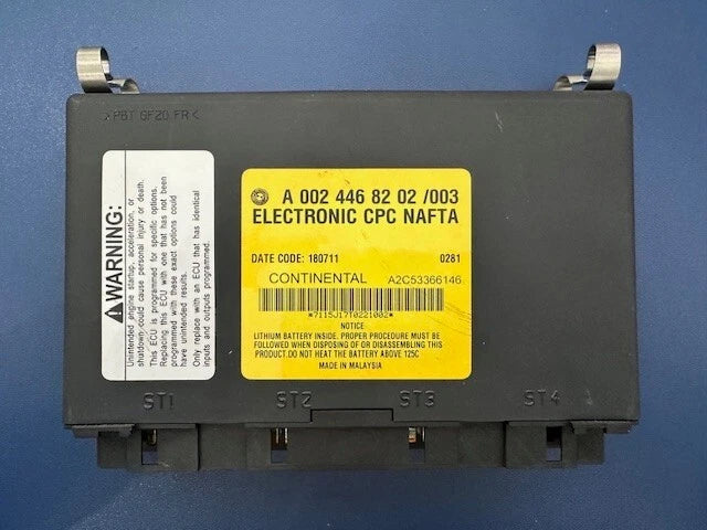 Freightliner Cascadia Continental CPC Chassis Control Module, A0024468202/003