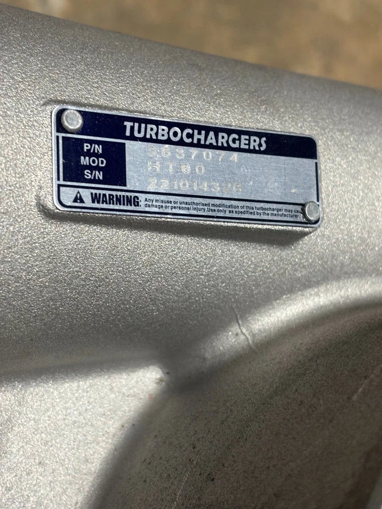 HT60 Turbocharger for Cummins N14 Diesel Engine 3537074 3592678 3592512