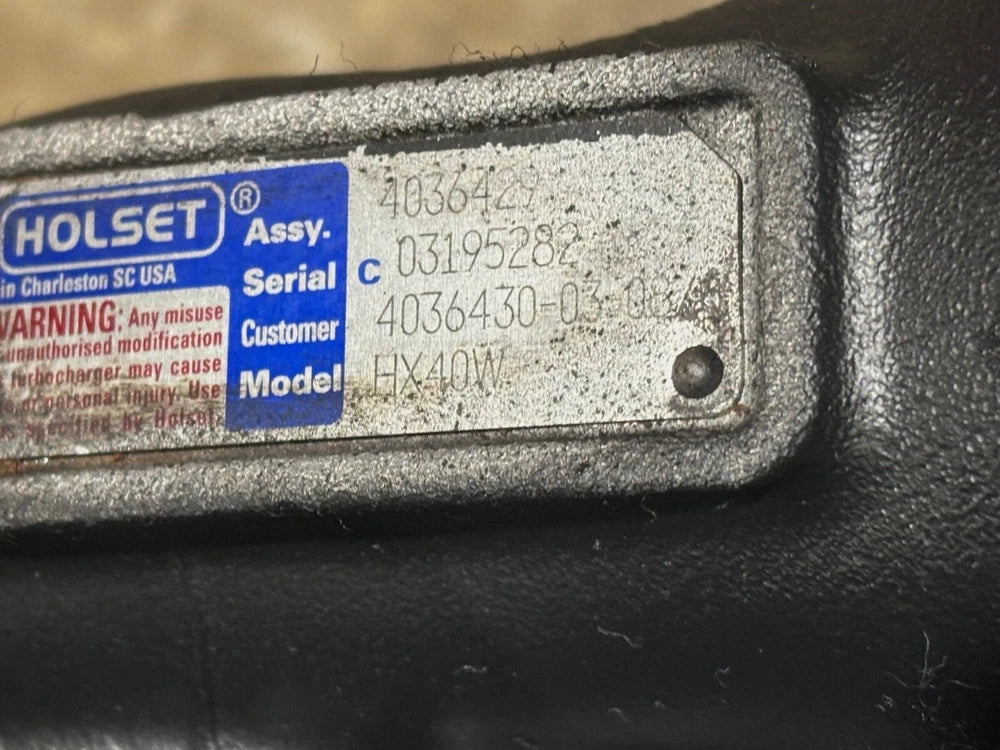 Holset HX40W Turbocharge for Cummins ISC Diesel Engine 4036429, 4036430