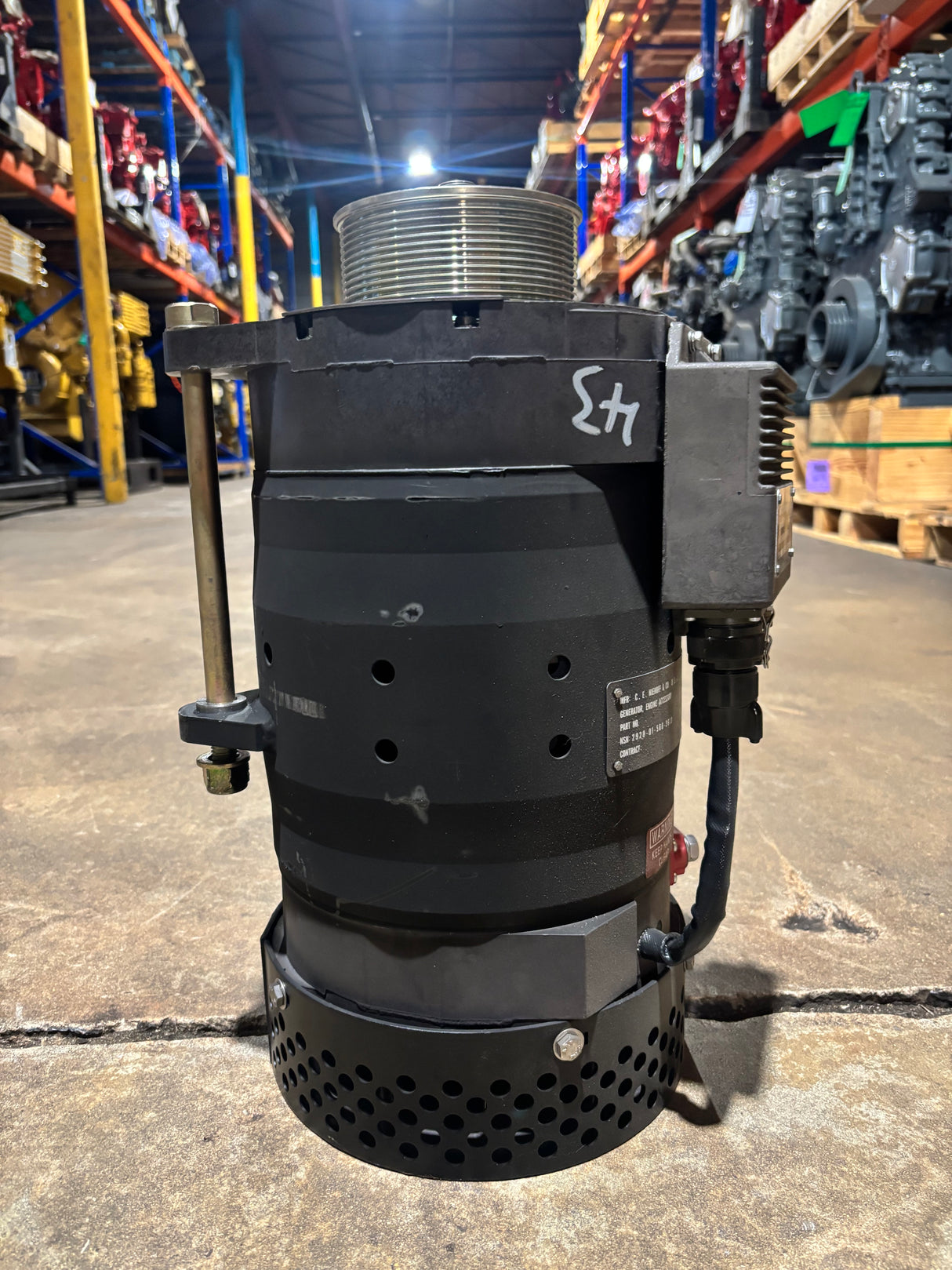 C.E. NiehoffN N1609-1 Gen Alternator 2920-01-560-3613 76761-N1609-1 570AMPS 28V