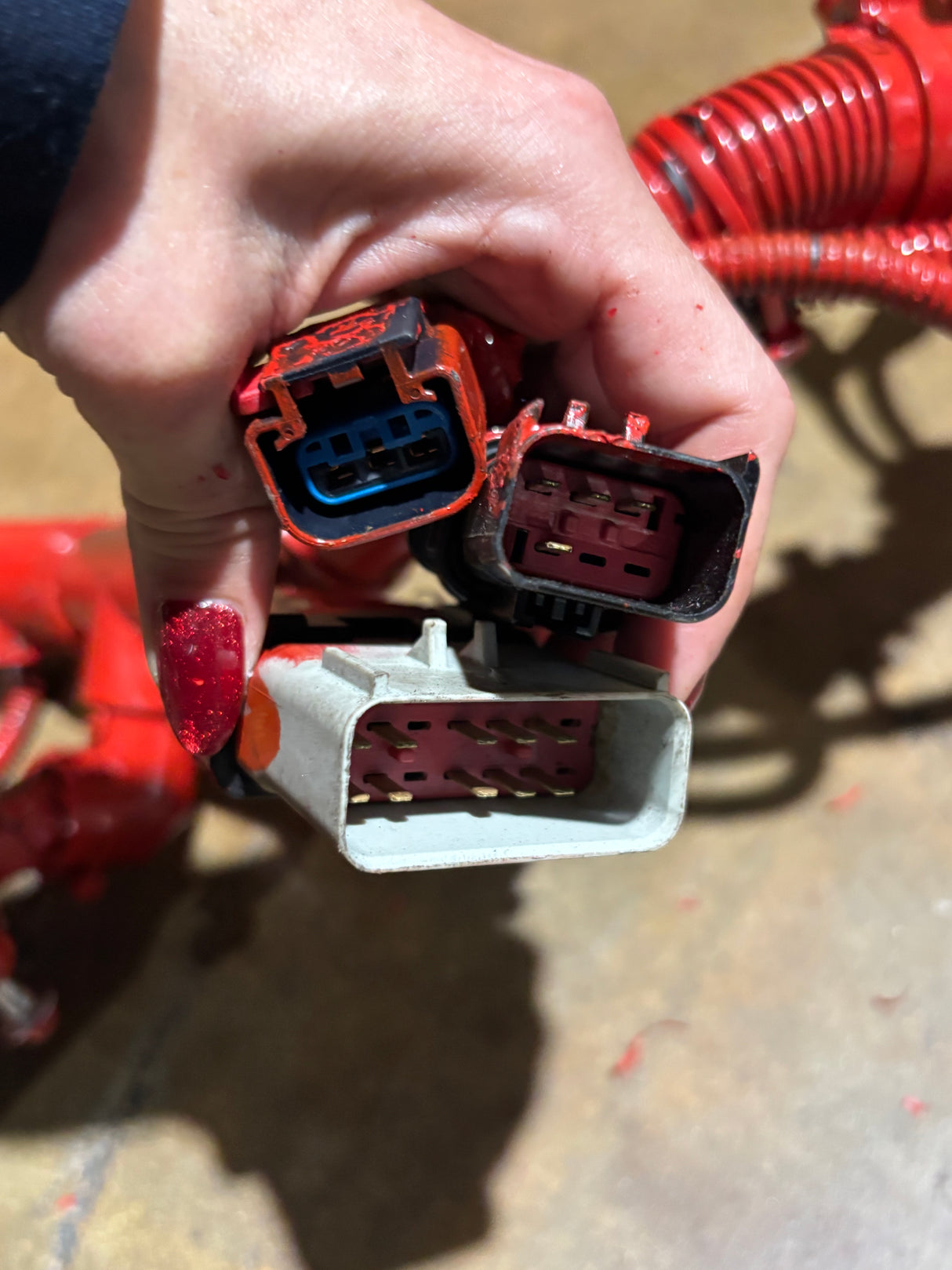 Cummins L9 Engine Electronic Control Module Wiring Harness 6430014 6430009