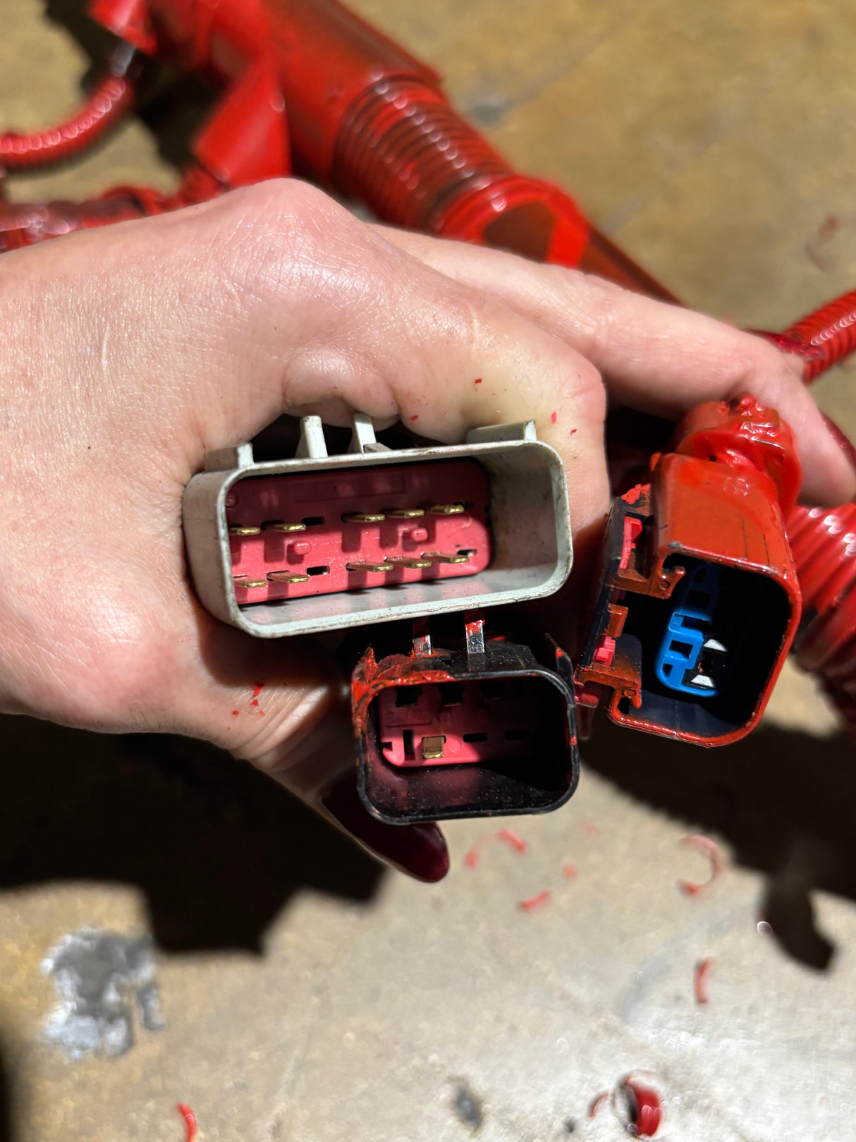 Cummins L9 Engine Electronic Control Module Wiring Harness 6430014 6430009