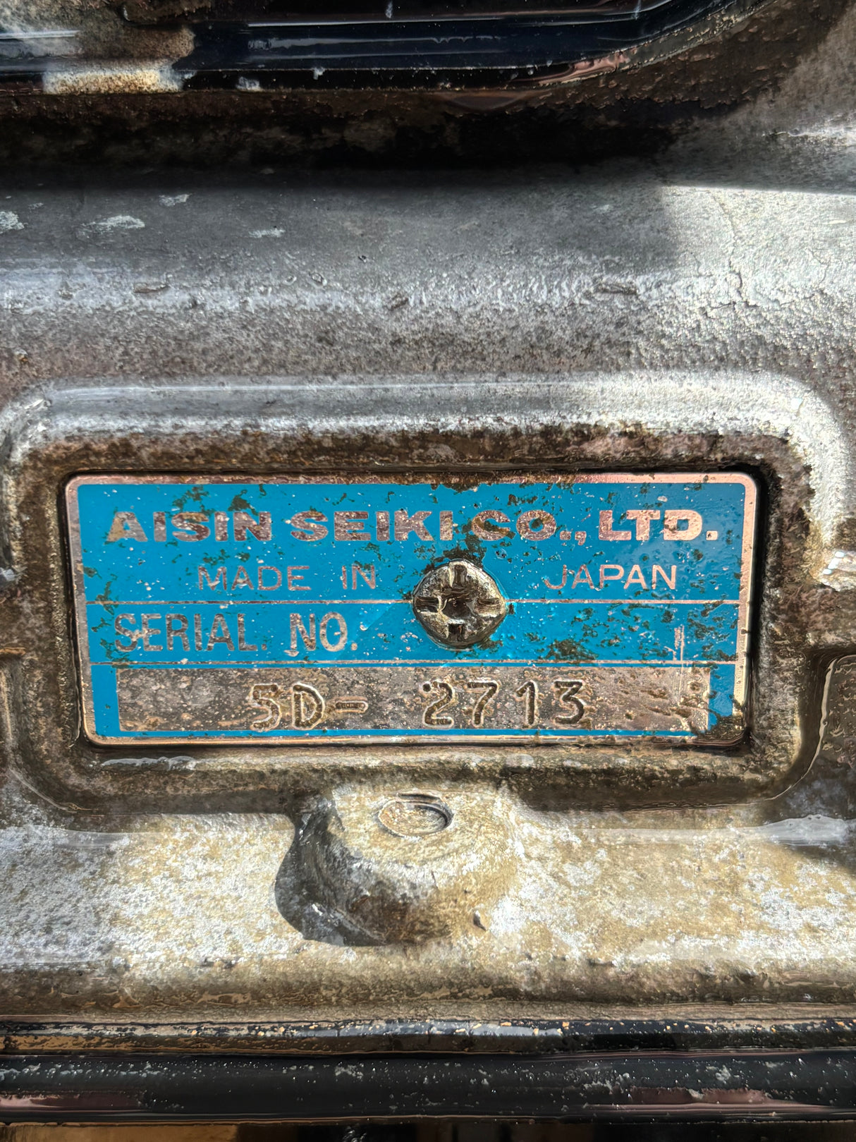 Aisin Seiki Transmission for Isuzu 4HK1 5.2L Engine 8982060501 345020-31132