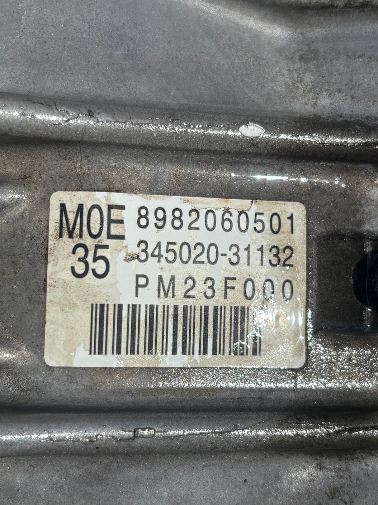 Aisin Seiki Transmission for Isuzu 4HK1 5.2L Engine 8982060501 345020-31132