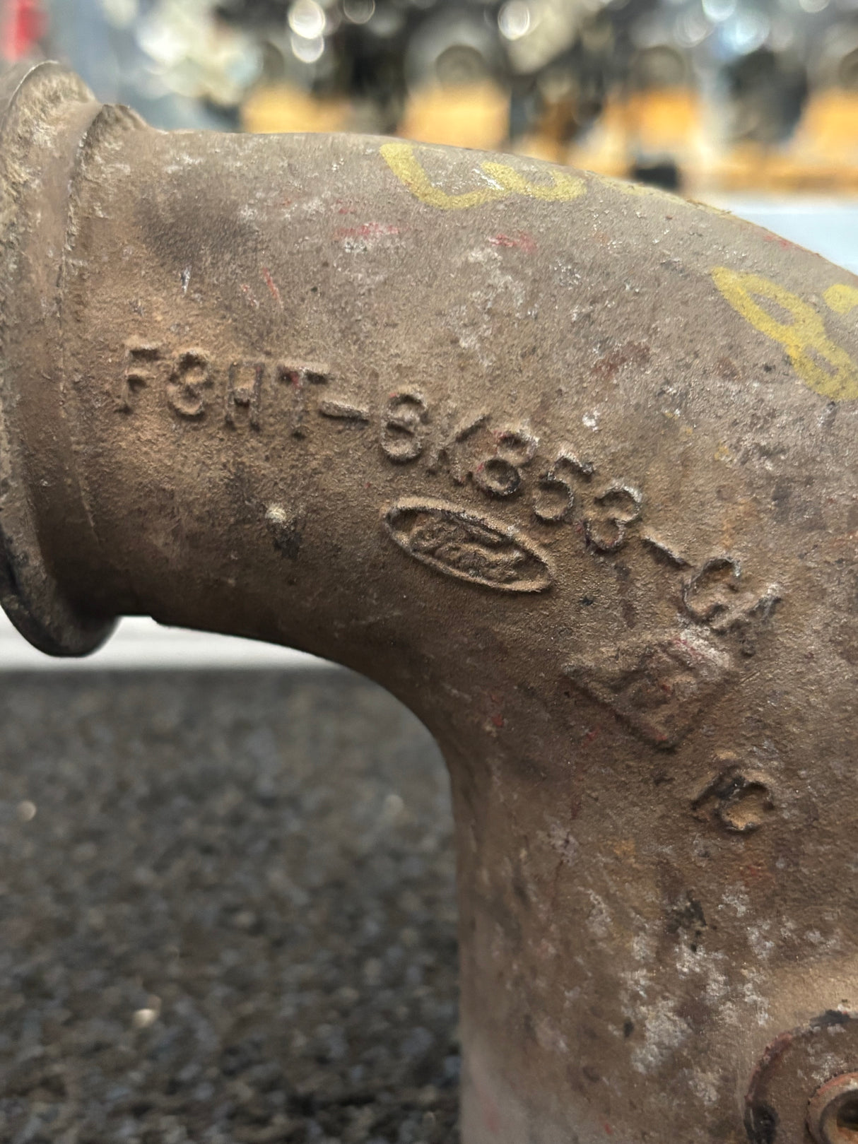 Ford Intake Elbow Air Transfer Tube F3HT-6K854-BA