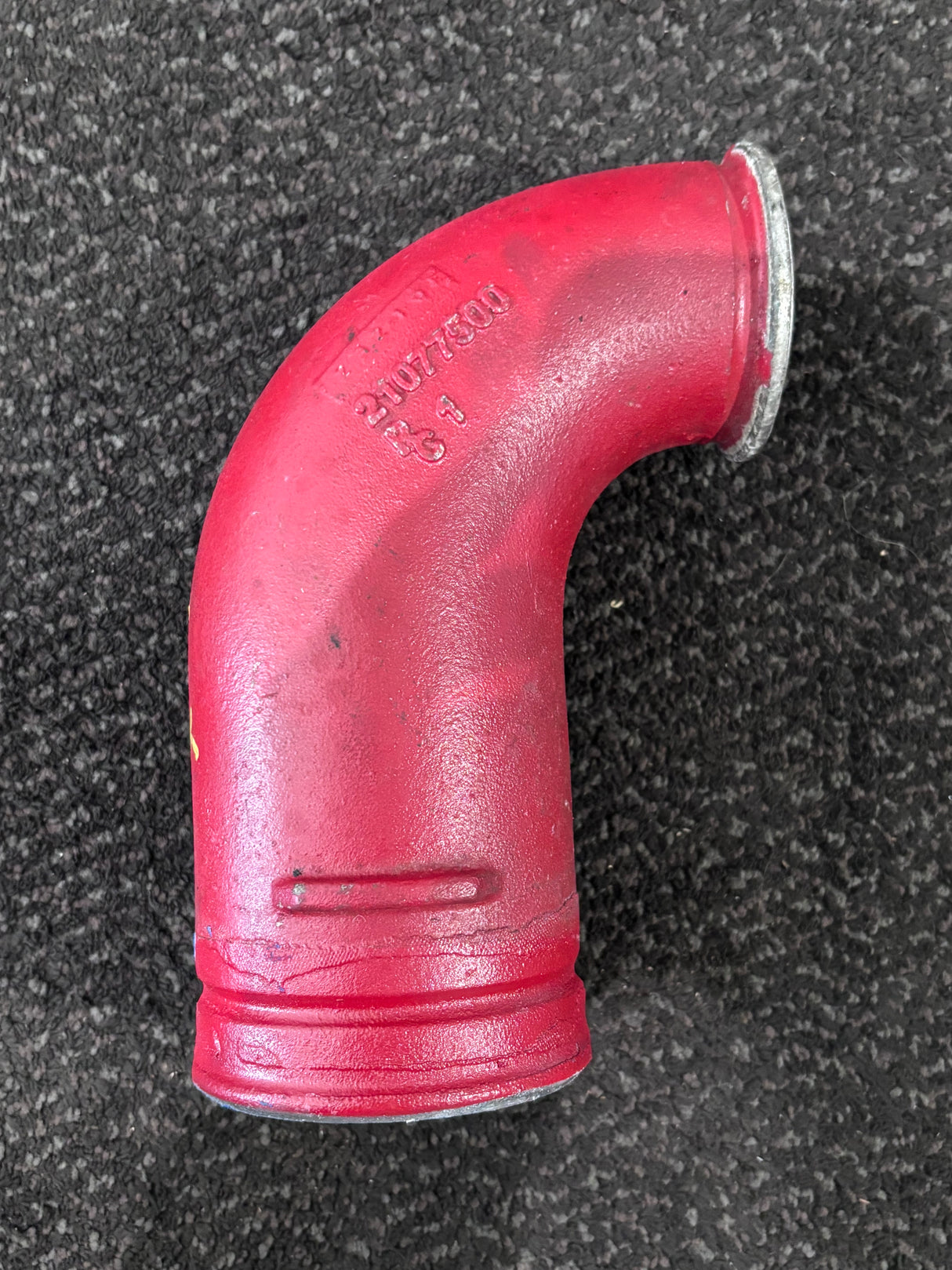 Cummins isx15 diesel engine exhaust turbo pipe 21077500