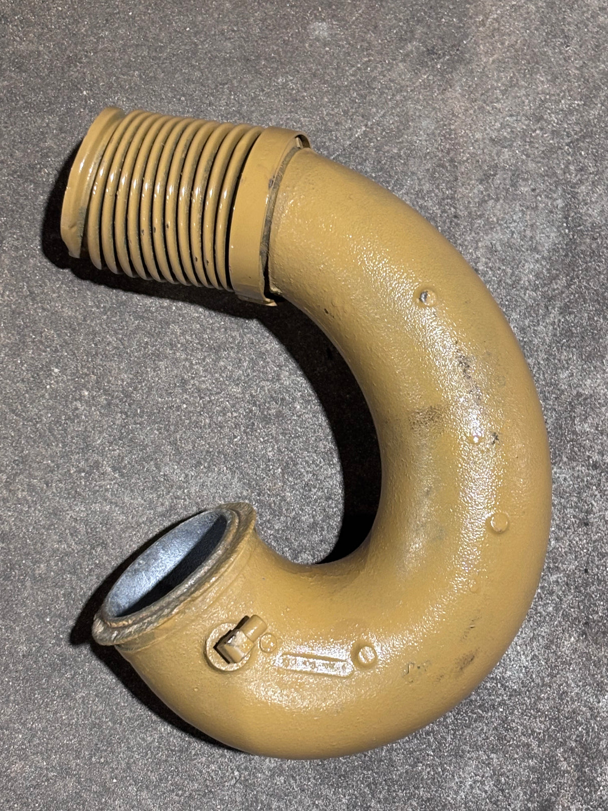 Caterpillar c11 c13 diesel engine air intake elbow 243-2515