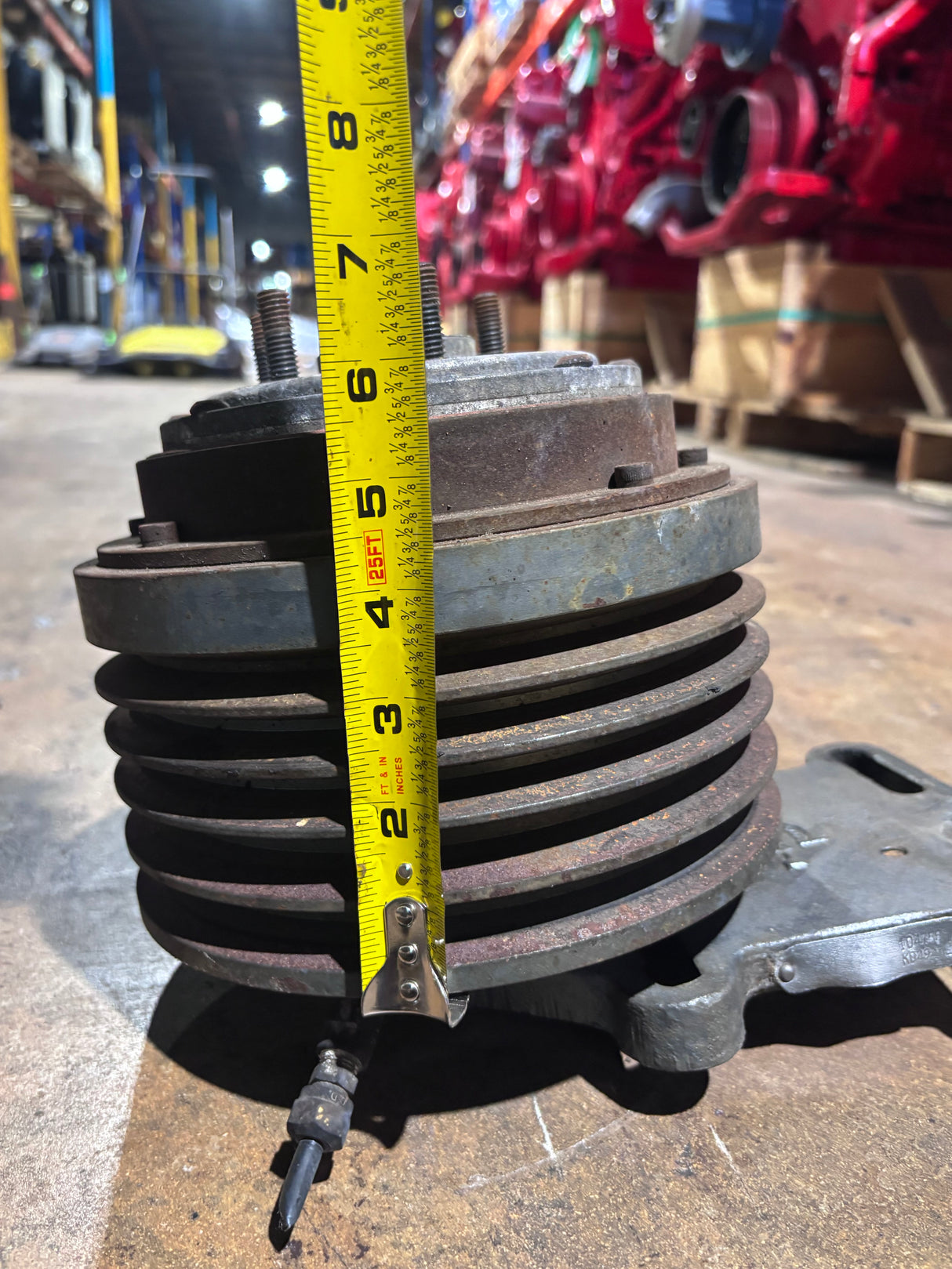 Bendix Fan Clutch off Caterpillar Engine 104759 104760 KMN20104760X
