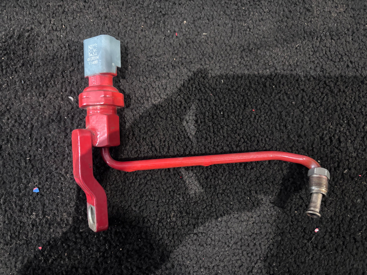 Cummins ISB QSB Pressure Sensor Tube w Sensor 5317906 5348911 4928594
