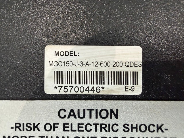 MURPHY MGC150 Control Panel 75700446