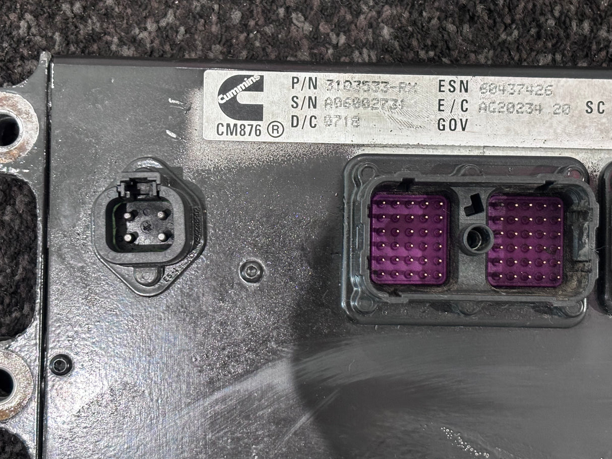 Cummins ISM Engine Control Module ECM ECU 3103533 CM875