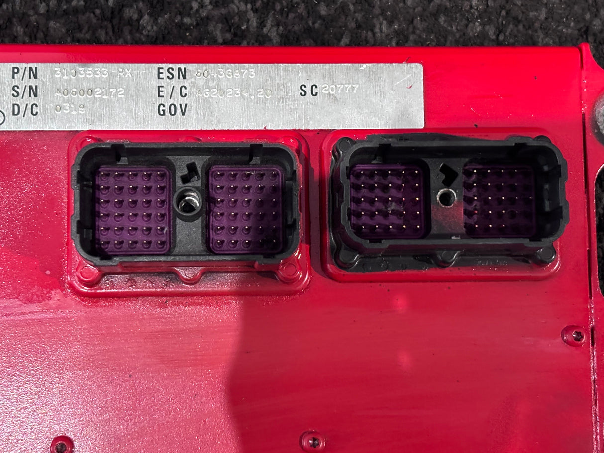 Cummins ISM Engine Control Module ECM ECU 3103533-RX CM875