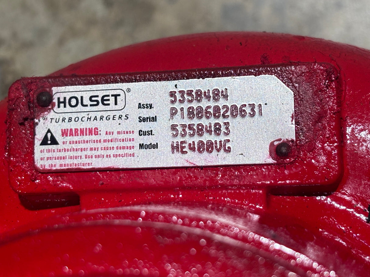 Holset HE400VG Turbocharge for Cummins X15 5358484 5358483 5454982 5458937