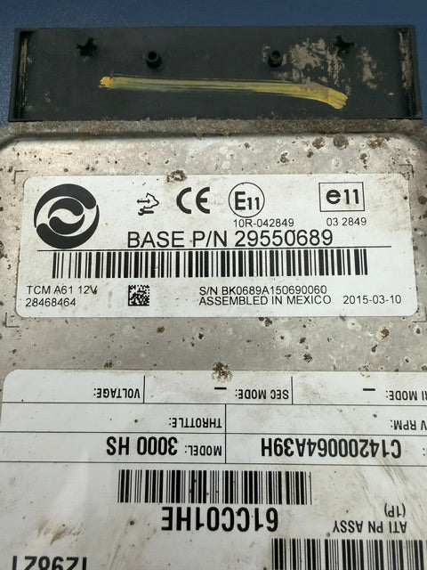 Allison OEM A61 TCM for 3000HS Transmission 29550689 28468464 10R-042849