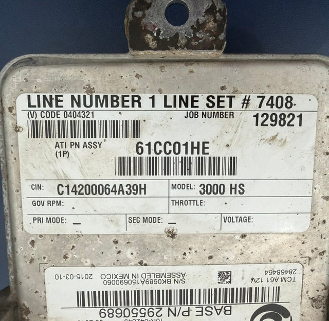 Allison OEM A61 TCM for 3000HS Transmission 29550689 28468464 10R-042849