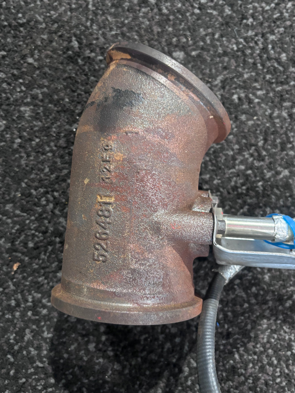 Cummins ISB QSB 6.7L NOX Sensor with Exhaust Outlet Connection 5295473 5264811